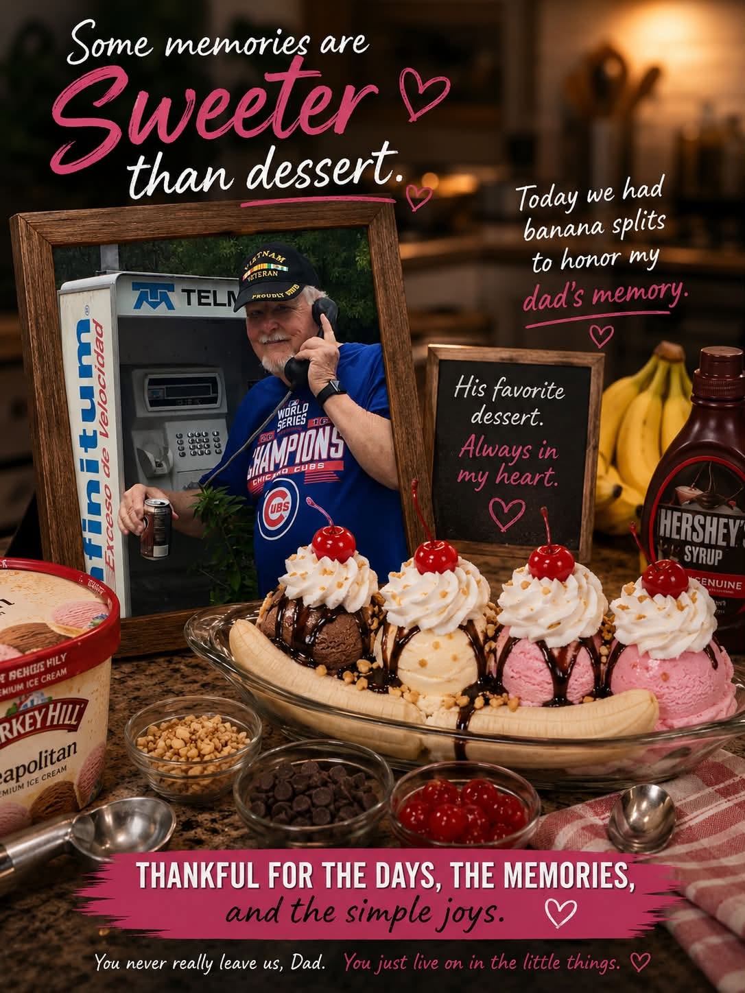Dad's Classic Banana Split